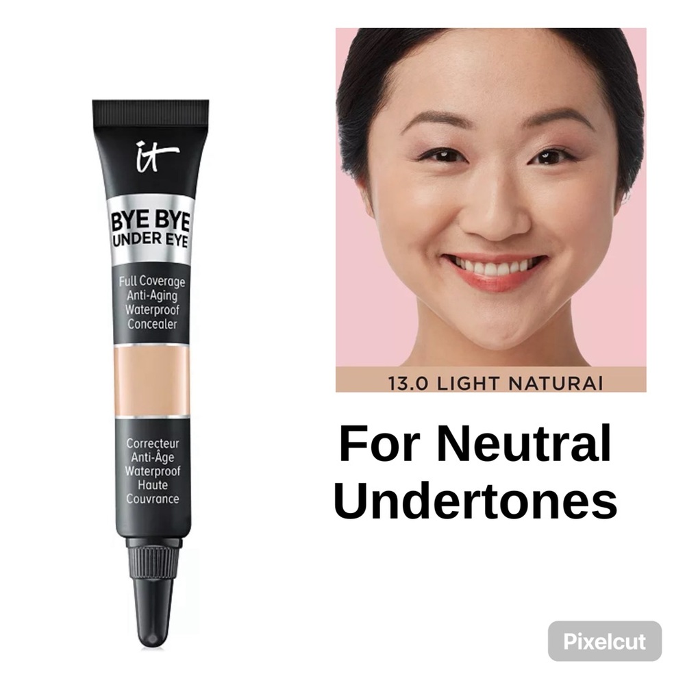 IT COSMETICS Bye Bye Under Eye Full Coverage Concealer-Light Natural NEW IN BOX